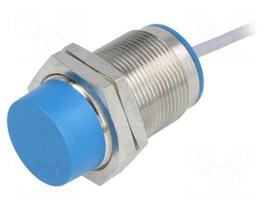 Sensor: inductive | OUT: NAMUR | 0÷15mm | 7÷18VDC | M30 | 2m | IP67 | brass