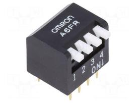 Switch: DIP-SWITCH | Poles number: 4 | ON-OFF | 0.025A/24VDC | Pos: 2