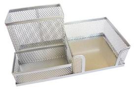 Stalo organizatorius FORPUS, metalinis, 20.4x10.4x10cm, pilkas