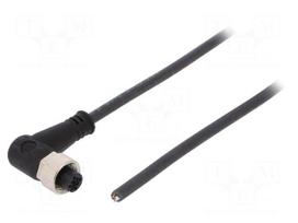 Cable: for sensors/automation | PIN: 4 | M12 female | angled | 5m | plug