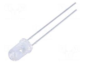 LED | sea green | 5mm | 6500mcd | 20° | Front: convex | 2.9÷3.6VDC