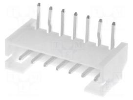 Connector: wire-board | socket | male | PIN: 7 | PH | 2A | 100V | angled 90°