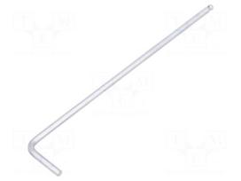 Wrench: hex key | spherical | HEX 2.5mm | L: 114.5mm | alloy steel