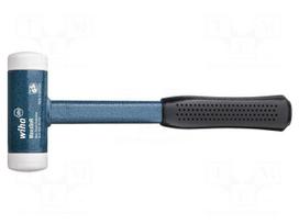 Hammer | paving,stonemason | 290mm | W: 115mm | 556g | 30mm | round | steel