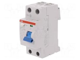 RCD breaker | Inom: 25A | Ires: 30mA | Max surge current: 5000A | IP20