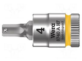 Socket: hex key-bit | Hex Plus | HEX 4mm | 1/4" | Zyklop