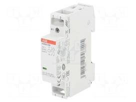 Contactor: 2-pole installation | 20A | 230VAC,230VDC | NO x2 | ESB