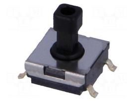 Microswitch TACT | SPST-NO | Pos: 2 | 0.05A/24VDC | SMT | none | 0.98N