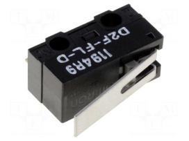 Microswitch SNAP ACTION | 1A/125VAC | 0.5A/30VDC | with lever | SPDT