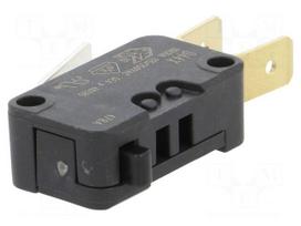 Microswitch SNAP ACTION | 10A/250VAC | without lever | SPDT | Pos: 2