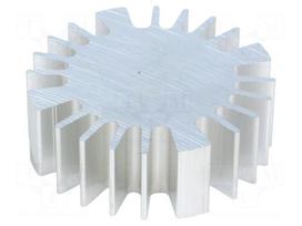 Heatsink | LED | Ø: 60mm | H: 20mm
