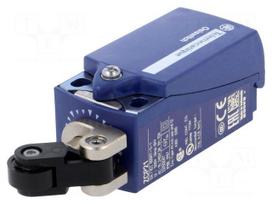 Limit switch | lever R 20,2mm, plastic roller Ø14mm | NO + NC