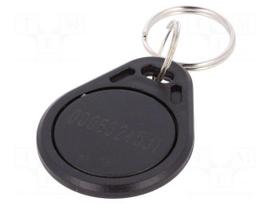 RFID pendant | laser printed code in 8H10D format | plastic