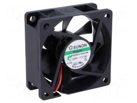 Fan: DC | axial | 24VDC | 60x60x25mm | 27.04m3/h | 16.7dBA | Vapo | 26AWG