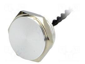 Switch: piezoelectric | Pos: 2 | SPST-NO | 0.2A/24VAC | 0.2A/24VDC