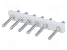 Connector: wire-board | socket | 5/7.5mm | PIN: 6 | THT | 250V | 5A | tinned