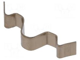 Retaining spring | L: 12.5mm | H: 4mm | natural