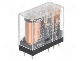 Relay: electromagnetic | DPDT | Ucoil: 110VDC | Icontacts max: 5A