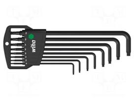 Wrench: Torx®-set | spherical | Chrom-vanadium steel | 8pcs.