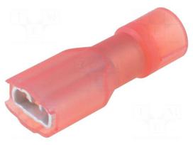 Terminal: flat | 4.8mm | 0.5mm | female | 0.75÷1.25mm2 | crimped