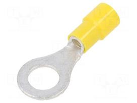 Tip: ring | M8 | Ø: 8.4mm | 2.63÷6.64mm2 | crimped | for cable | insulated