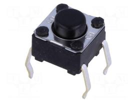 Microswitch TACT | SPST-NO | Pos: 2 | 0.05A/24VDC | THT | none | 0.98N