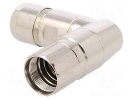 Enclosure for connectors: M23 | for cable | internal thread