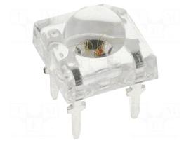 LED Super Flux | RGB | 7.62x7.62mm | tricolour | 3000mcd | 4200mcd