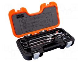 Wrench: combination spanner-set | rattle | 8pcs.