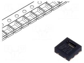 Sensor: temperature and humidity | 0÷100%RH | -40÷125°C | DFN6 | SHT