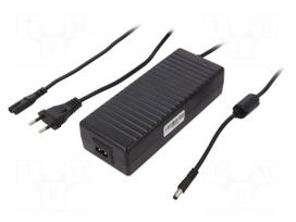 Power supply: switching | 24VDC | 5A | Out: 5,5/2,5 | 120W | 90÷264VAC