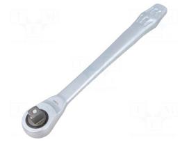 Wrench: rattle | 3/8" | Zyklop Metal | 222mm | Teeth: 72