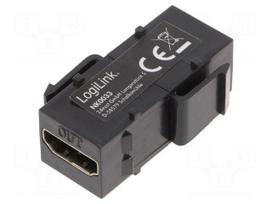 Coupler | socket | female x2 | HDMI socket x2 | repeater | gold-plated