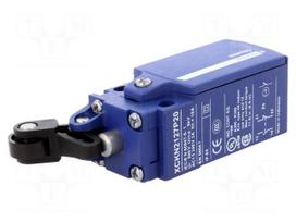 Limit switch | lever R 22mm, plastic roller Ø14mm | NO + NC | 10A