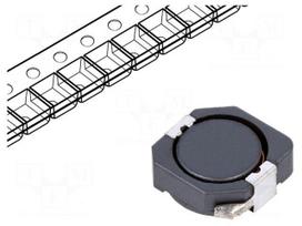 Inductor: wire | SMD | 15uH | 3.6A | R: 50mΩ | ±20% | 10.3x10.4x4mm
