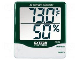 Thermo-hygrometer | -10÷60°C | 10÷99%RH | Accur: ±1°C | Unit: °C,°F