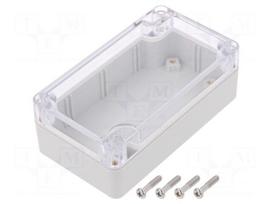 Enclosure: multipurpose | X: 65mm | Y: 115mm | Z: 40mm | polycarbonate