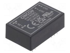 Converter: DC/DC | 3W | Uin: 9÷18VDC | Uout: 12VDC | Iout: 250mA | DIP24