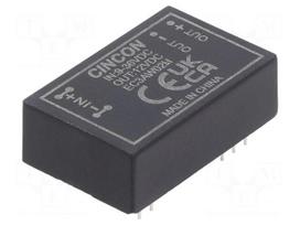 Converter: DC/DC | 3W | Uin: 9÷36VDC | Uout: 12VDC | Iout: 250mA | DIP24