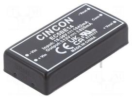 Converter: DC/DC | 15W | Uin: 18÷36VDC | Uout: 12VDC | Uout2: -12VDC