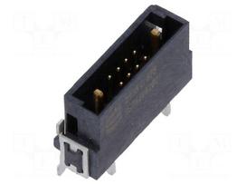 Connector: PCB to PCB | socket | male | PIN: 10(2+8) | angled 90° | SMT