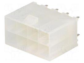Connector: wire-board | socket | male | PIN: 8 | Mini-Fit Jr | straight