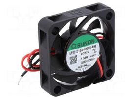 Fan: DC | axial | 12VDC | 40x40x10mm | 16.99m3/h | 33.7dBA | ball | 9000rpm