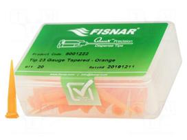 Needle: plastic | 1.25" | Size: 23 | straight,conical | 0.33mm