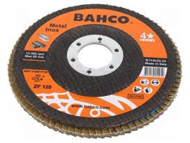 Flap grinding wheels | Ø: 115mm | Granularity: 120 | 22.23mm