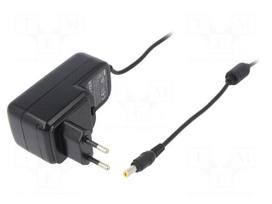 Power supply: switching | mains,plug-in | 15VDC | 2.4A | 36W | 82.7%