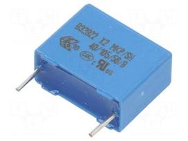 Capacitor: polyester | 330nF | 305VAC | 630VDC | 15mm | ±20% | 18x14x8mm