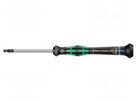 Screwdriver: precision | hex key,spherical | Blade length: 60mm