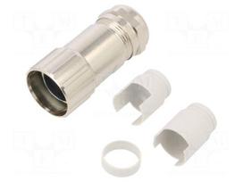 Enclosure for connectors: M23 | for cable | internal thread