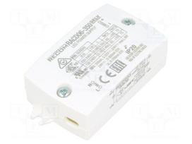Power supply: switching | LED | 6W | 3÷22VDC | 350mA | 90÷264VAC | IP20